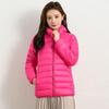 Women's Slim Fit Light Down Short Cotton Coat - Winter Korean Style, Large Size Available