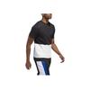 Adidas Originals EQT Colorblock Crew Neck T-Shirt Men Tops Black White DH5231