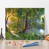 Ручная роспись, цифровая картина маслом, украшение для дома, холст, цифры, картина маслом, сделай сам, картина по номерам