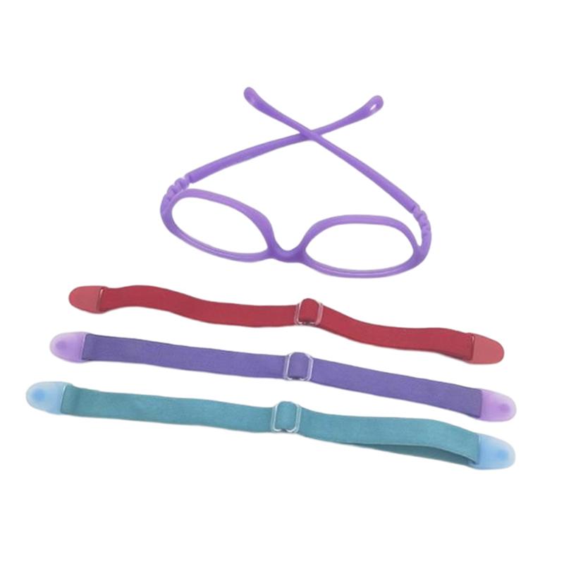 Веревка для очков, противоскользящая цепочка для очков, регулируемый съемный эластичный держатель