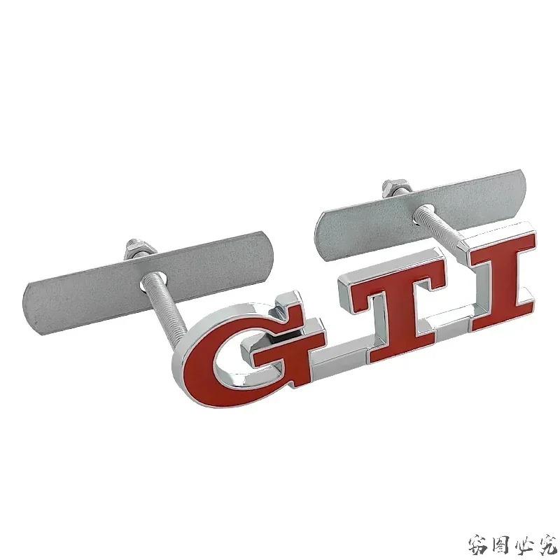3D Car Front Grille Badge Emblem Sticker For Volkswagen VW GTI Rabbit Logo Beetle Golf Polo Passat Jetta Touran Tiguan Scirocco