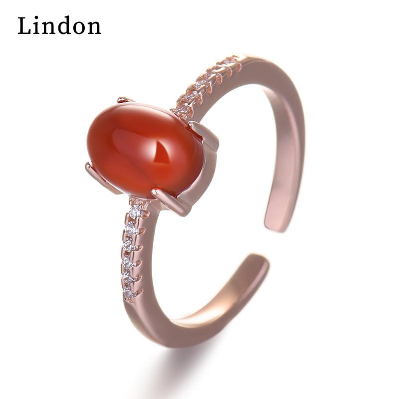 Классическое кольцо Lindon из медного сплава с цирконием, женские ювелирные изделия, свадебный подарок для вечеринки