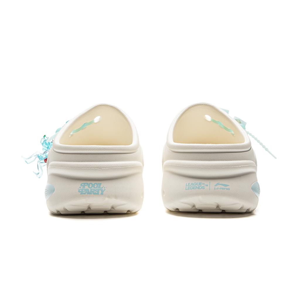 YINGXIONGLIANMENGYONGCHIPAIDUI x Li Ning Мягкие кроксы Унисекс Белый AGAV001-1