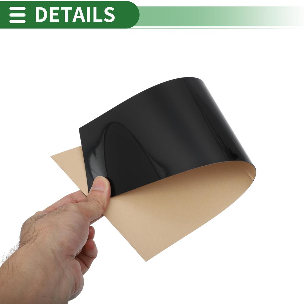 Motoforti Pillar Covers, Pillar Garnishes, Anti-Scratch Door Stickers for Mercedes CLS 2012-2014, Black