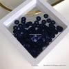 Серия «Глубокий синий»: Набор из 12 цветов бисера и пайеток для DIY-аксессуаров для одежды