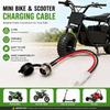 3-контактный порт зарядки для самоката, зарядная розетка для Razor MX350 MX400 SX350 E100 E200 E300 E-Bike