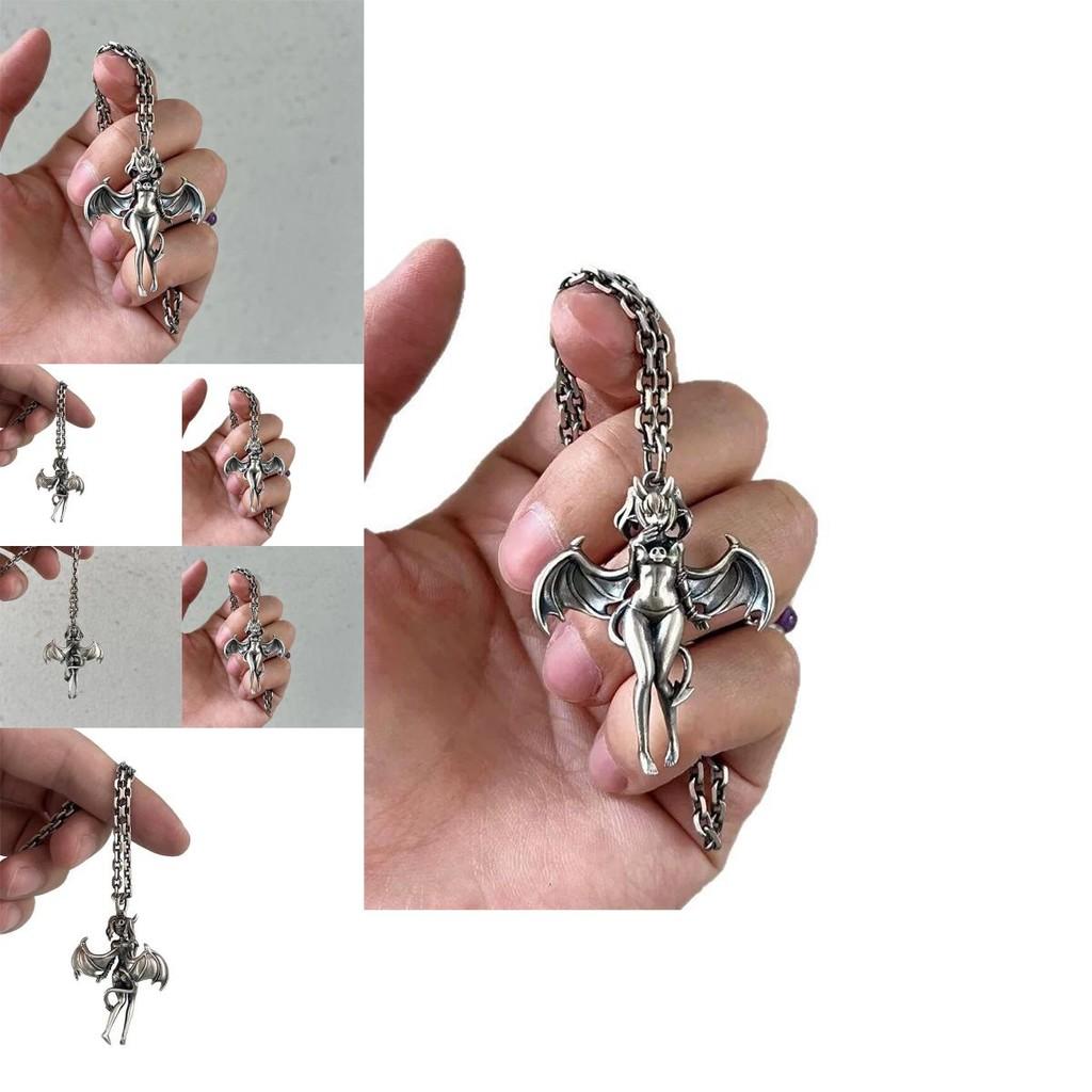 Романтическое ожерелье «Ангел» с мультяшной фигуркой и цепочкой для повседневной носки