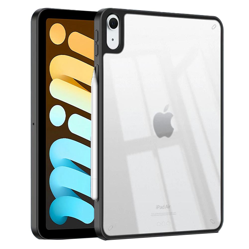 Для iPad мини (2024)/(2021) Чехол ТПУ+Акрил+ПК Матовый Противоударный Чехол для Планшета