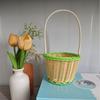 Household Weaving Flower Basket  Home Decoration /Restaurant Serving Tabletop Display