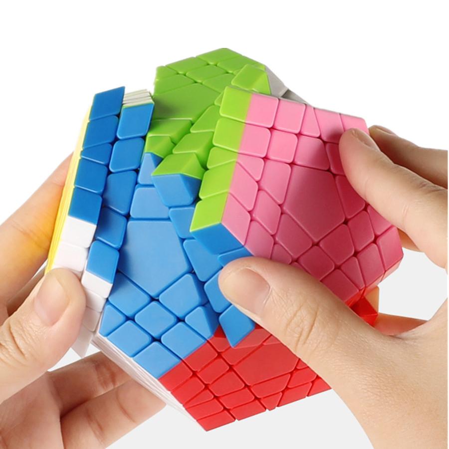 Shengshou Gigaminx Куб без наклеек 5x5 Додекаэдр Головоломка Куб Скоростной 12 граней Мегаминкс Magico Cubo Игрушка Подарок для детей