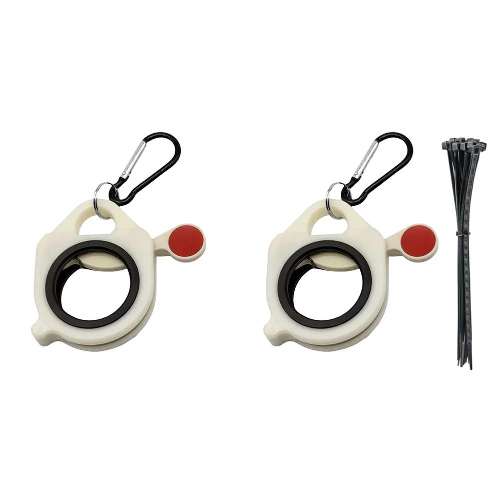 10-1 шт. Флуоресцентный органайзер для кабельных стяжек, прочные пластиковые инструменты для хранения, портативный держатель для стяжек, практичный органайзер для кабельных стяжек