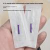 0.15mm Purple Eyebrow Embroidery Needles: 14 & 18 Needle for Eyebrow Tattoo, Eyeliner, Hairline