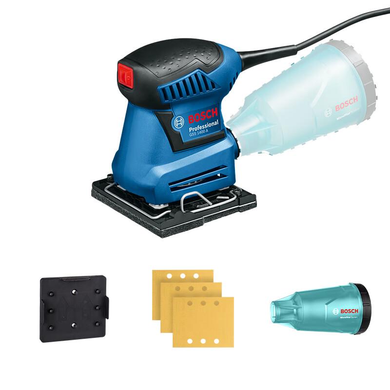 Bosch GSS 1400 A Orbital Sander CN plug (adapter included)