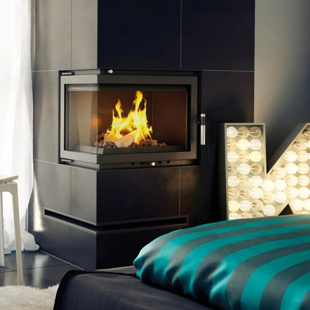 Камин водяной KRATKI MAJA DECO правый 8 кВт Ø 180