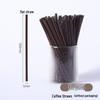 thin individually wrapped plastic stirring straw, удлиненный