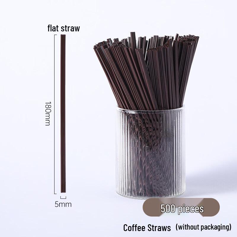 Thin Disposable Individually Wrapped Drink Stirring Straws