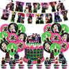 32pcs Zombies 4 Party Decoration Set Includes Banner, Balloon, Cake Topper