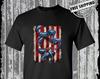 American Serpent T-Shirt / USA Flag 2nd Amendment Snake