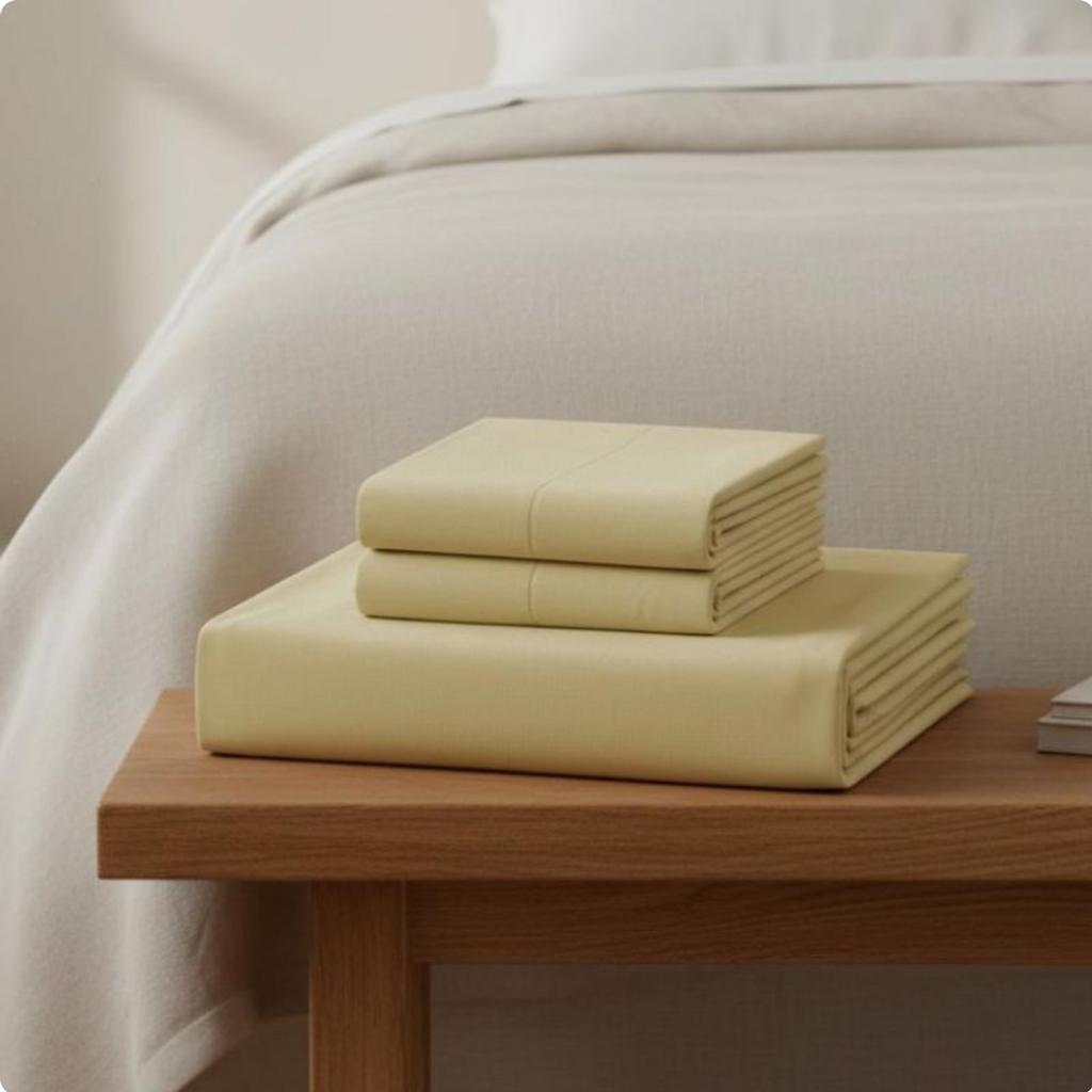4 Pieces 4 Piece Bed Sheet Set Pilling Resistant Brushed Microfiber Sheet Set Home Textiles Wrinkle Wrinkle-Resistant Deep