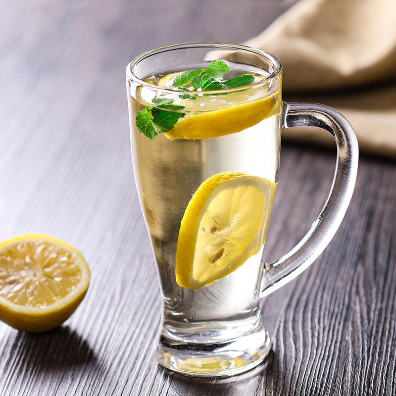 380 мл/430 мл Бокал для пшеничного пива Прозрачный Бокал для крафтового пива с ручкой Коктейльный бокал Барная посуда Питьевые стаканы Бутылка для воды