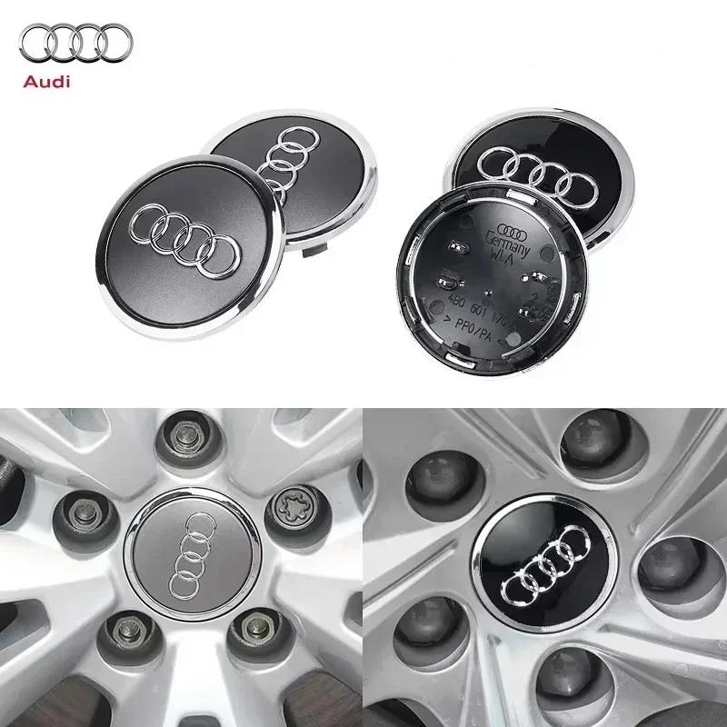 Hub Caps Hot For 1q 4pcs 60mm 61mm 68mm 69mm 1q Hub Caps Car Wheel Center Caps For 1q A1 A2 A3 A4 A5 A6 A7 A8 S3 S6 Q3e1