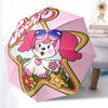 Stylish and Cute Poochie Fashionable Automatic Opening/Closing Folding Umbrella. Portable and Foldable, Ideal for Gift, Travel, and Daily Use.