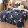 Blanket Thickened Coral Fleece Blanket Nap Quilt Flannel Sheets Office Lunch Break Air Conditioner Milk Velvet Quilt Keep Warm