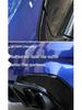 Комплект переднего сплиттера и бампера для BMW 3 серии 20-25 - Черный MP