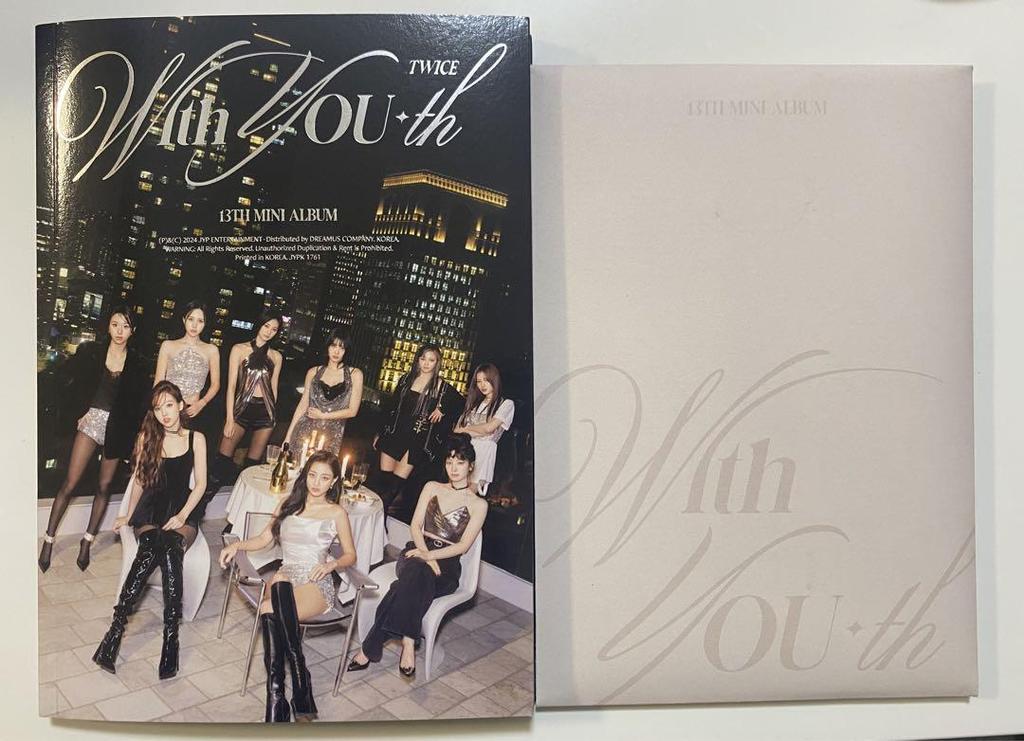 [USED] TWICE With YOU-th US Limited Autographed Postcard