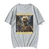 Funny Certified Gooner Skeleton Meme Graphic TShirt Clothing Vintage Gothic Humor Short Sleeve Tshirt 100 Cotton T Shirt