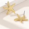 1 Pair of fashion Temperament casual Exquisite Starfish Stud Earrings For Women Ear Jewelry