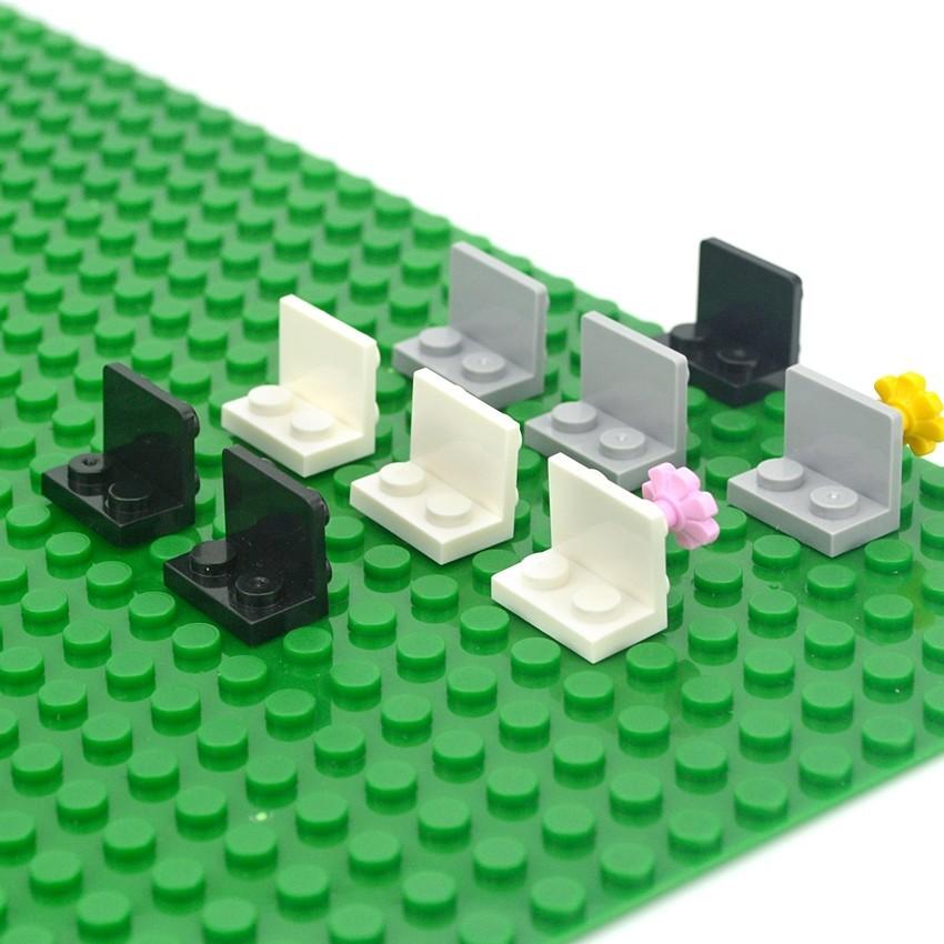 20 шт. Подставка для фигурок, базовая пластина 99207, кронштейн 1x2, 2x2, перевернутые строительные блоки, кронштейн для демонстрации фигурок своими руками, сборка кирпичных игрушек