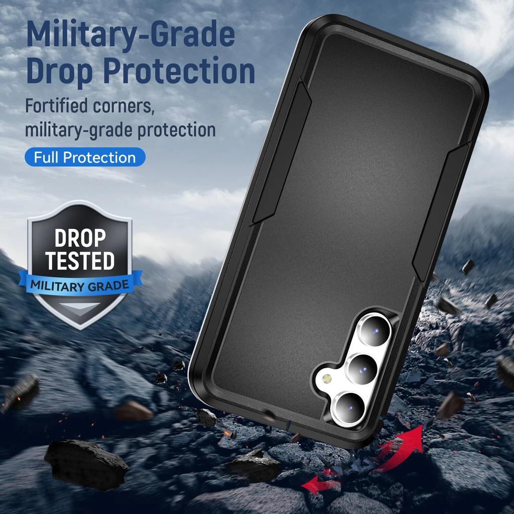 Противоударный чехол для мобильного телефона с защитой от падения для Samsung Galaxy S23 FE 5G A04S A14 A54 A13 5G Нескользящий защитный чехол