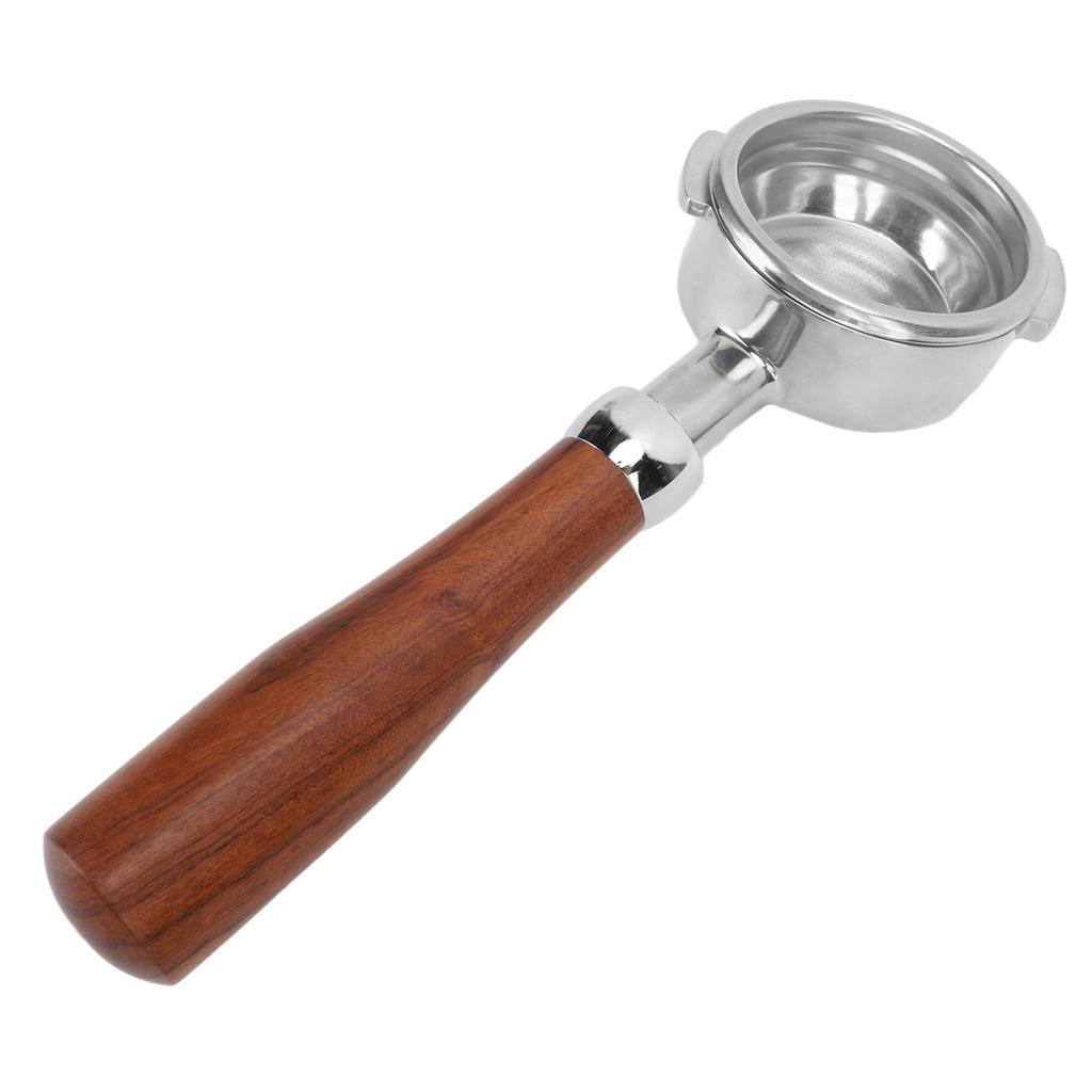 58 мм бездонный портафильтр сменный нержавеющая сталь ручка наклонный ушной фильтр для кофе NOWWA