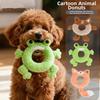 Animals Pattern Plush Dog Toys Cartoon Interactive Dog Toy Dog Squeaking Toy  Stress Relieving