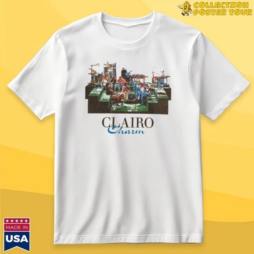 Официальные футболки Clairo Charm Stage Merch