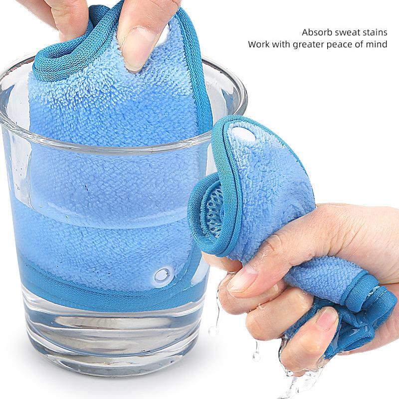 Helmets Sweat Pads Washable Hard Hat Liner Quickly Absorbs Sweat Terry Cloth Snap-On Sweatband Liner With Good Sweat Absorb