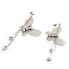 Les Trésors De Lily [J8165] - Серебряные дизайнерские серьги «Бабочки»