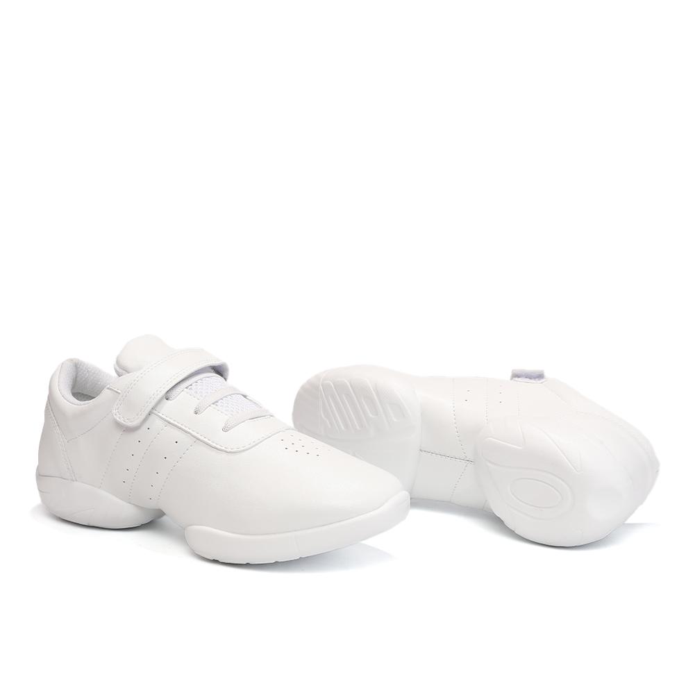 Женская обувь для черлидинга, дышащая танцевальная обувь для девочек, легкая обувь для черлидинга, белая тренировочная обувь для фитнеса, гимнастики и йоги