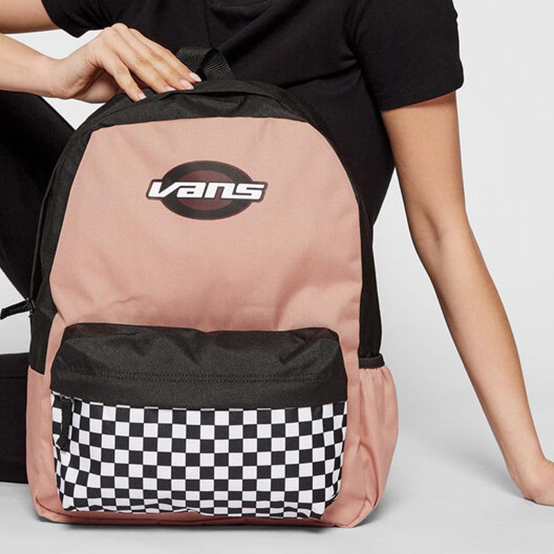 Vans Тканевый рюкзак обычный унисекс пыльно-розовый Vans VN0A49ZJZLS1