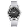 Men's Business Casual Stainless Steel Mesh Belt Watch Dial Quartz Watch