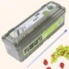 Plastic Wrap Dispenser Fixing Foil Cling Film Cutter Food Wrap Plastic Sharp Dispenser Cutter Organizer Kitchen Tool Accessories