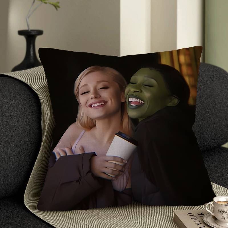 WickeES Elphaba Glinda Pillow Gifts Home Office Furnishings Bedroom Sofa Car Cushion Cover case xcm