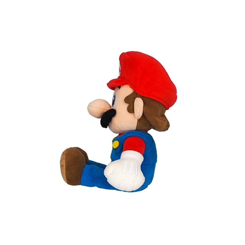 Sanei Boeki Super Mario КОЛЛЕКЦИЯ ВСЕХ ЗВЕЗД Марио (S) Мягкая игрушка W11 x D11 x H24см AC01