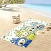 1pc LABUBU Beach Towel, Soft Beach Towel Suitable for Beach Swimming, Outdoor Camping and Traveling