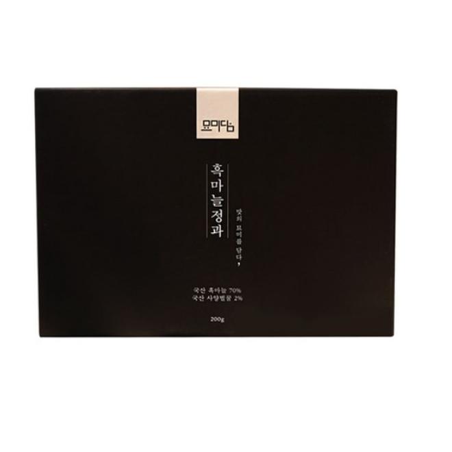 (корейская здоровая еда) кусочки черного чеснока 20г х 10