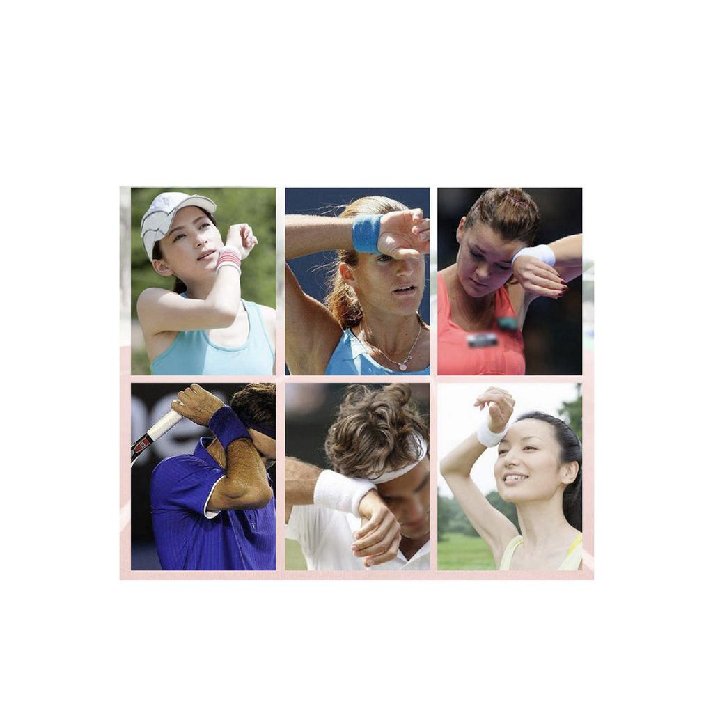 Towel Wristband Sweatband 10cm Athlete Towel Wristband Tennis Wristband Football Player Wristband