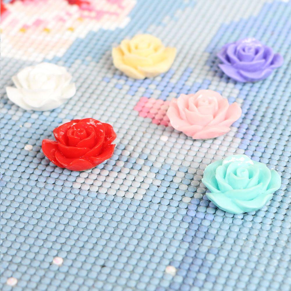 Magnet Handmade Rose Diamond Holder Diamond Painting Cover Holder Magnet Locator Magnet Cover Core