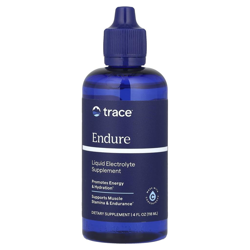 Trace, Endure, Liquid Electrolyte Supplement, 4 Fl Oz (118 Ml)