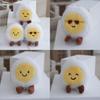 Egg Cheerful Boiled Plush Toy Pp Cotton Stuffed Animal Gift For  Bag Decoration